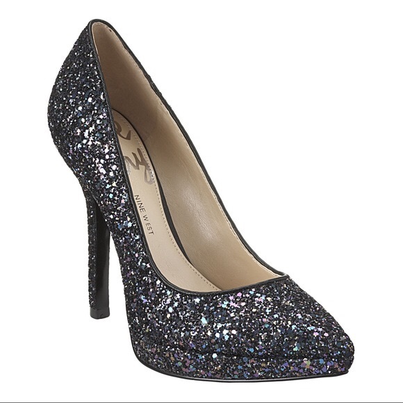 Nine West Shoes - Nine West Love Fury Sparkly Heels Size 7